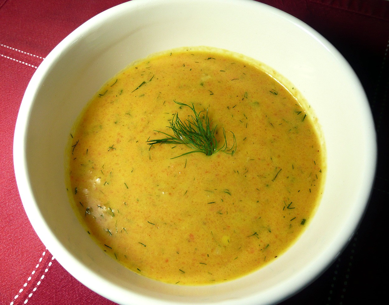 Carrot and White Bean Soup - Simply Ghee