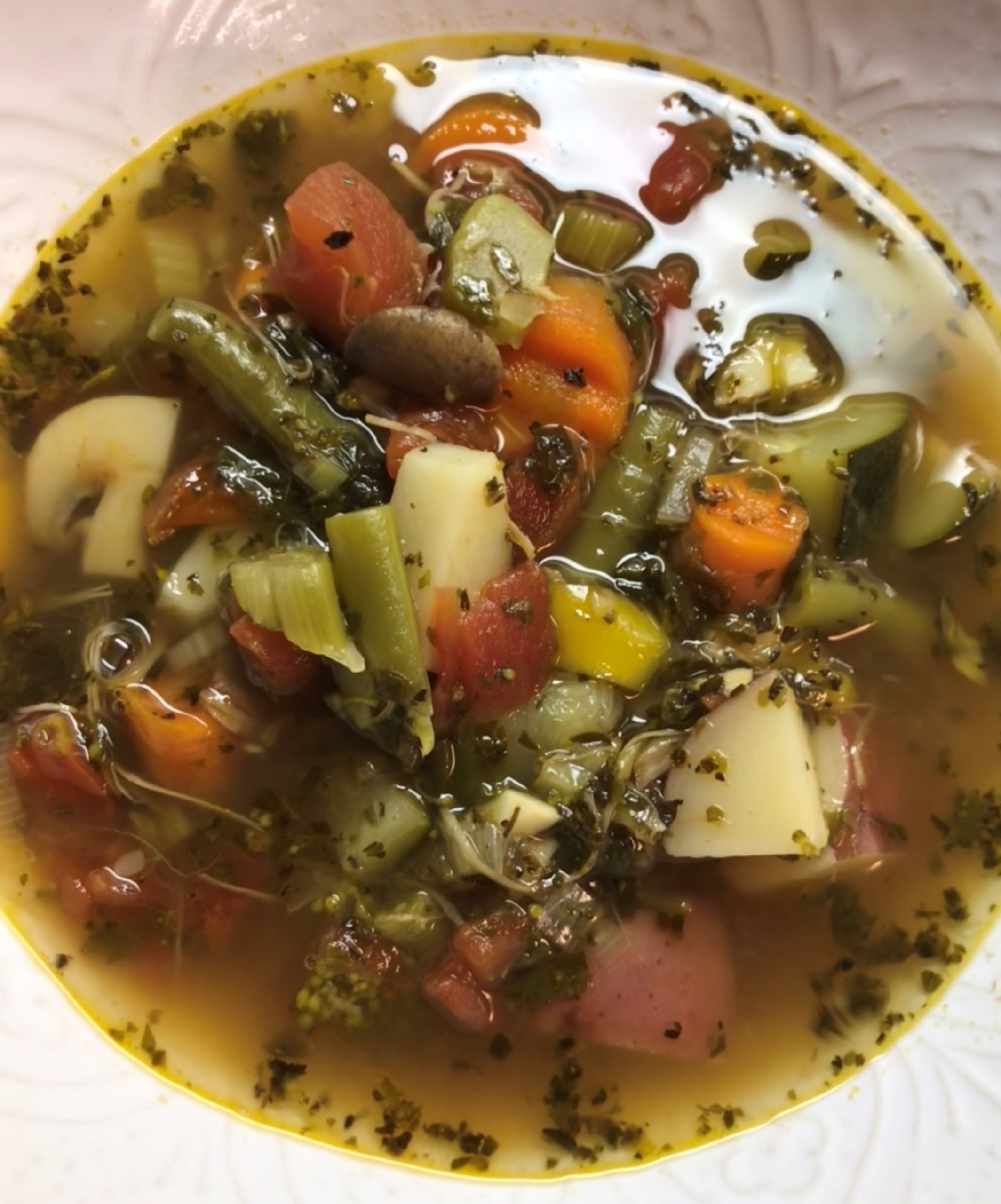 Turkey Vegetable Soup - Simply Ghee