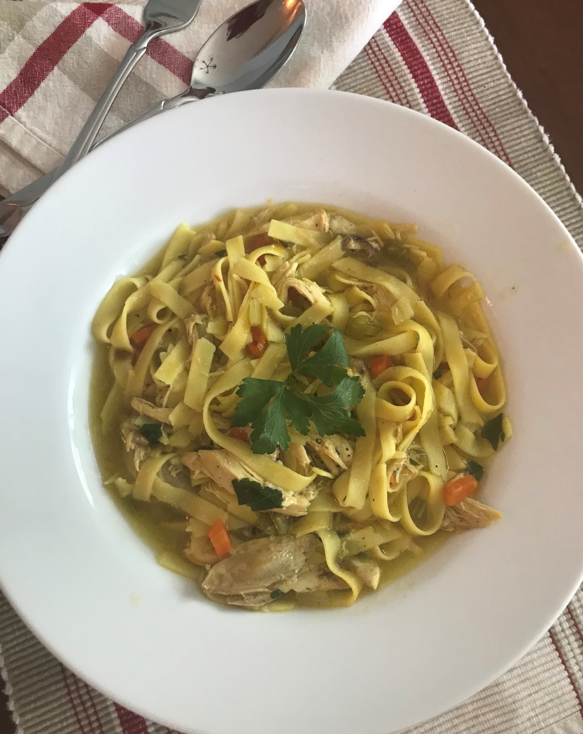 Chicken Noodle Soup w/Saffron