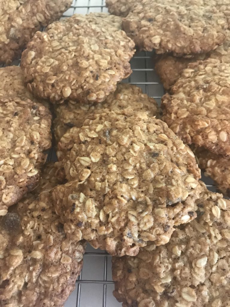 Old Fashion Oatmeal Ginger Cookies