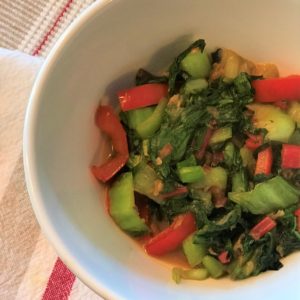 Sauteed Bok Choy_Chard Greens