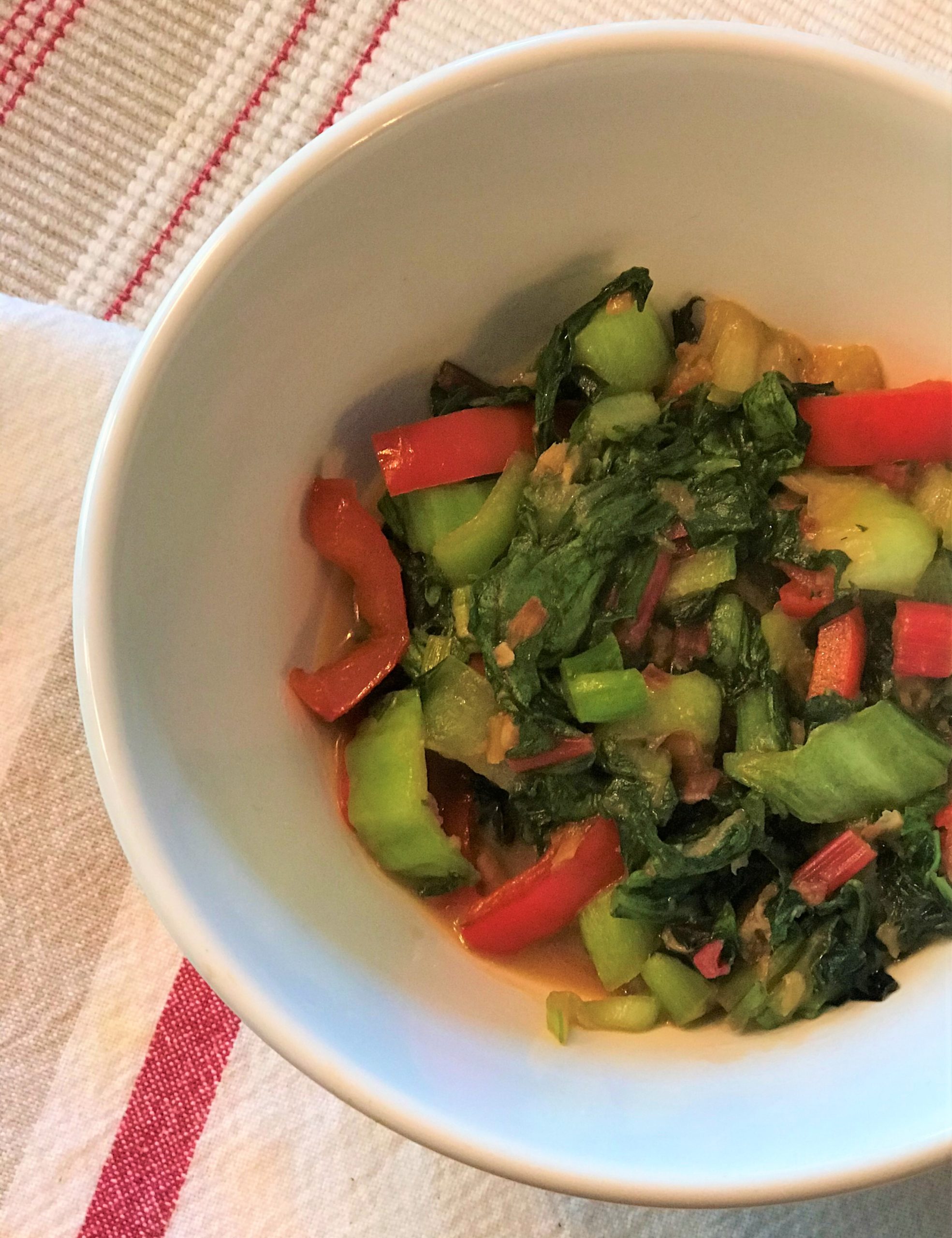 Sauteed Bok Choy_Chard Greens