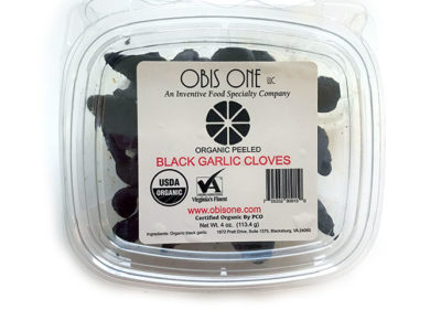 Black Garlic Cloves - Organic and Peeled