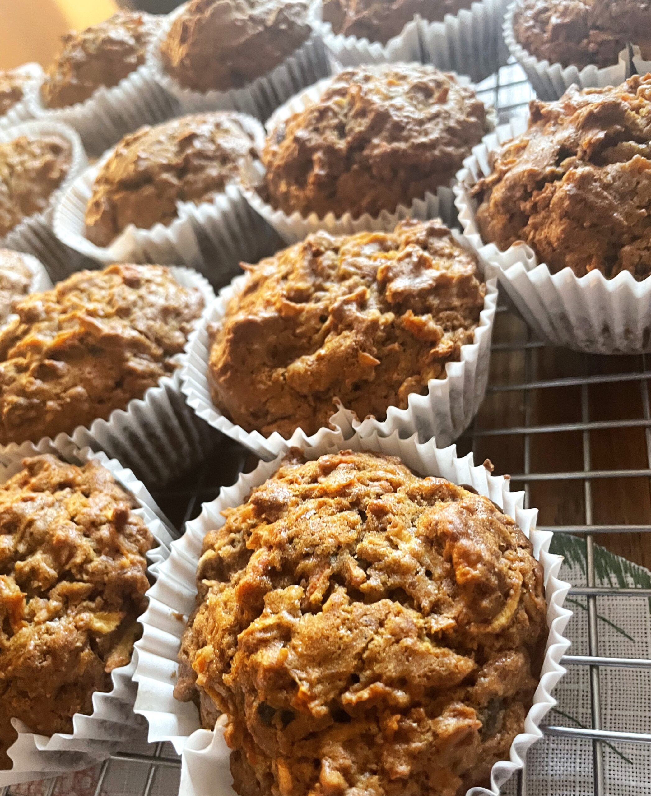 Morning Glory Muffins - Simply Ghee