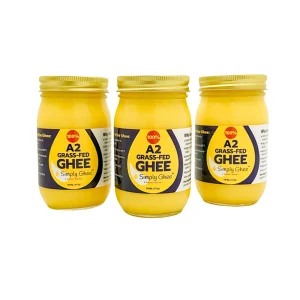 A2 Grass Fed Simply Ghee 3 Pack